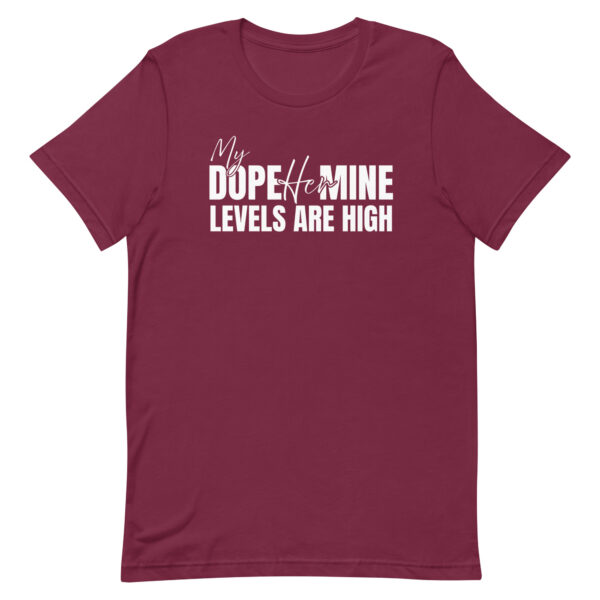 unisex-staple-t-shirt-maroon-front-69dfe46de5d64.jpg DopeHerMine WW Tee