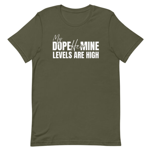 unisex-staple-t-shirt-military-green-front-69dfe46e54c0e.jpg DopeHerMine WW Tee