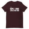 unisex-staple-t-shirt-oxblood-black-front-69dfe46db7e07.jpg DopeHerMine WW Tee