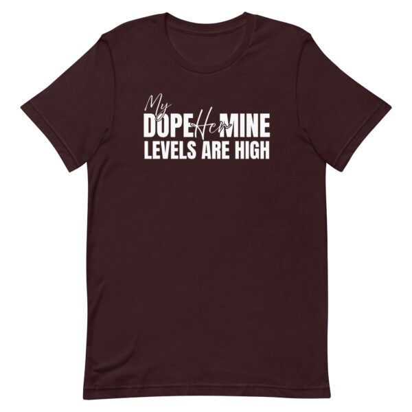 unisex-staple-t-shirt-oxblood-black-front-69dfe46db7e07.jpg DopeHerMine WW Tee