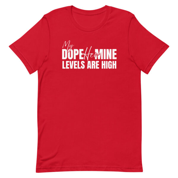 unisex-staple-t-shirt-red-front-69dfe46e0464a.jpg DopeHerMine WW Tee